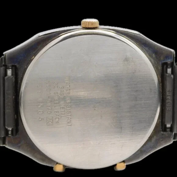 Vintage 1992 Seiko H601-5479 Ana Digi Men\'s Quartz LCD Wristwatch Japan PVD Vintage 1992 Seiko H601-5479 Ana Digi Men main image 4